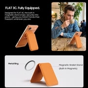OSCAL FLAT 3C Unlocked Cell Phone,Android 16 Phone with 6.56 HD+ Display,5000mAh Battery,16(4+12)+64GB/1TB Expandable,32MP Rear Camera,IP54,DokeOS 5.0,Orange