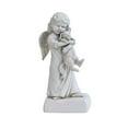 thumbnail image 1 of Statue d'Ange Priant en Résine à Grande Capacité, Résistante au Vent, Sculpture Commémorative pour Décoration de Maison et de Jardin, 1 of 5