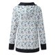 thumbnail image 3 of Sudadera con Capucha Gibobby para Mujer Estampada Manga Larga Blanco M, 3 of 4