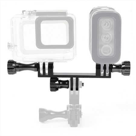

Camera Holder Bracket with 3Pcs Aluminum Thumb Knob Screws Camera Tripod Mount for Go Pro Hero 9 8 7 6 5 4