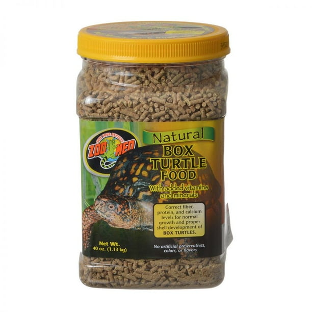 Zoo Med Natural Box Turtle Food Pellets 40 oz