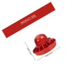 thumbnail image 2 of OULII 3 Pcs Fontaines d'Eau pour Volaille Rouges en PP Rechargeables Automatiques pour Oiseaux 21x14 cm, 2 of 8