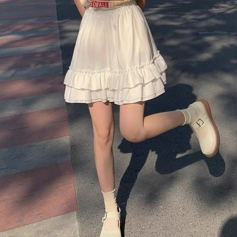 Woman Y2k Aesthetic Kawaii Skirts Pink Lace Mini Casual Pleated Skirt Indie Alt Vintage Harajuku Korean School Lolita Skater FJH - Walmart.com Woman Y2k Aesthetic Kawaii Skirts Pink Lace Mini Casual Pleated Skirt Indie Alt Vintage Harajuku Korean School Lolita Skater FJH - Walmart.com