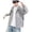 Grey, variant on Boys Girls Lightweight Rain Jacket Coat Kids School Sports Hiking Travel Windbreaker Waterproof Windproof Hooded Raincoat