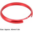 thumbnail image 3 of HUGFEGWE Aluminum Alloy Remote Key Fob Ring Replacement for MINI R55 R56 R57 R58 R59 R60, Decorative,from scratches and dents CJB91-119137, 3 of 9