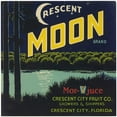 thumbnail image 3 of Anonymous 12x12 Black Modern Framed Museum Art Print Titled - Crescent Moon Brand Fruit Label (1930s), 3 of 5
