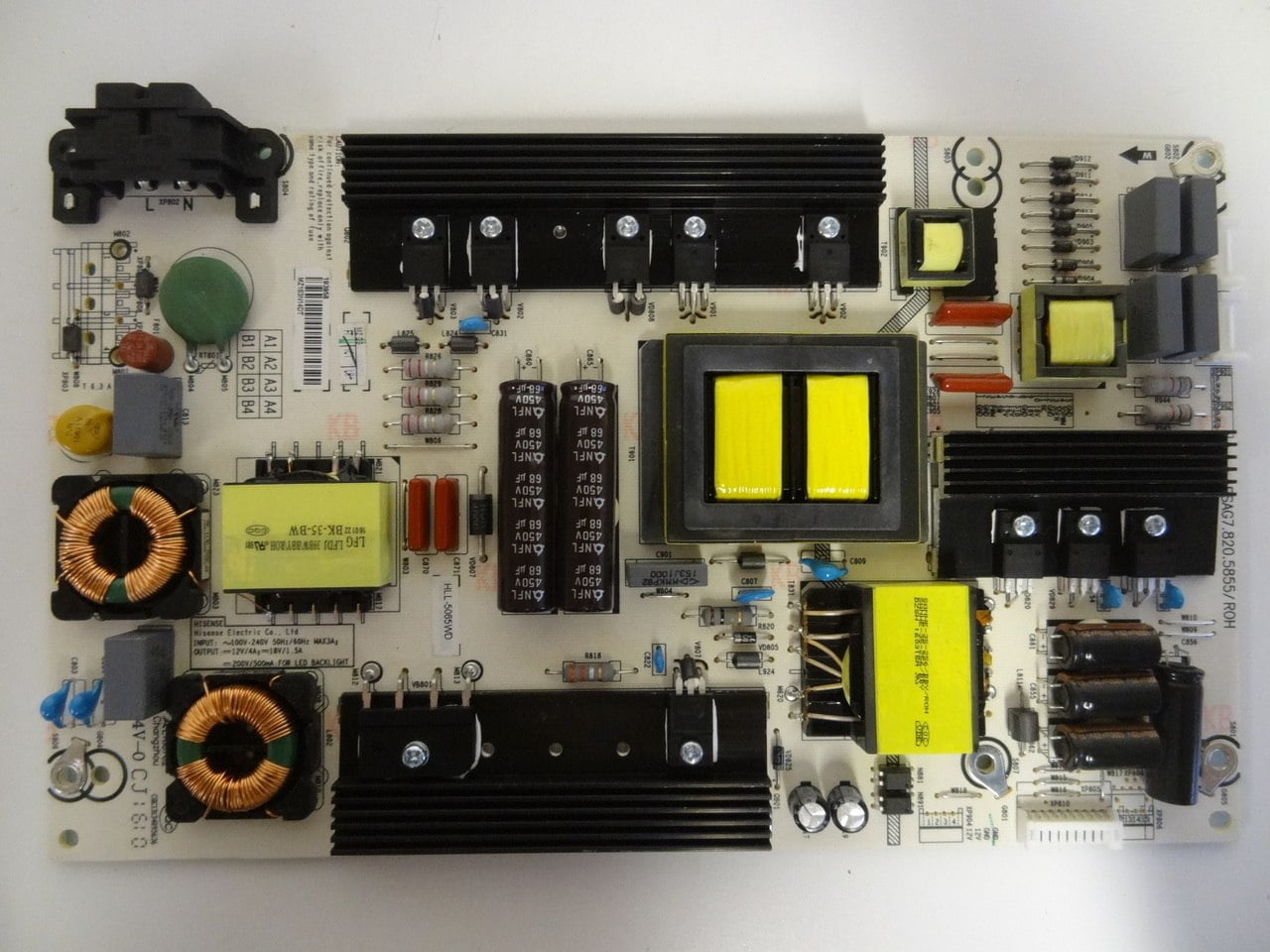Sharplace Bloc de Distribution de Puissance Audio C/âble dalimentation Amplificateur Solaire 60A 3 Voies