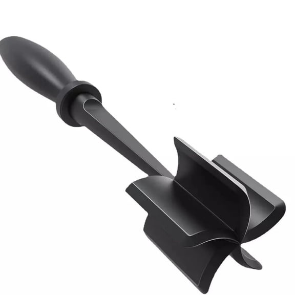 Meat Chopper,Potato Masher,Professional Multi-functional Heat Resistant Smasher Kitchen Tool Black