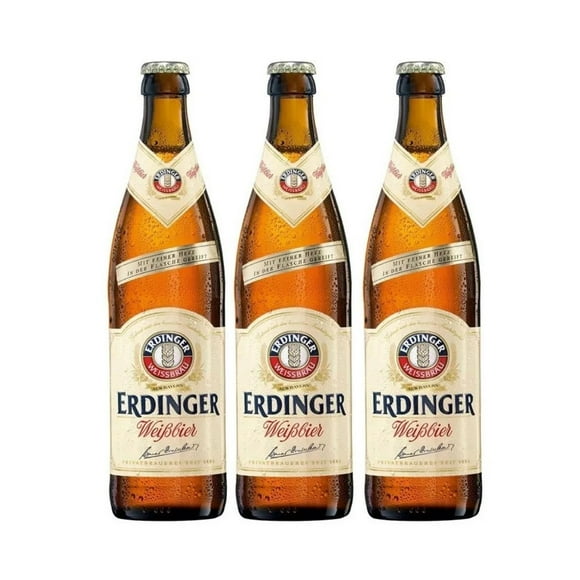 Tripack Cerveza Erdinger Weissbier 500ml C/u Erdinger Weissbier
