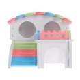 thumbnail image 1 of Golden Hamster House Hamster Colorful Hideout Small Pet Exercising Habitat, 1 of 8