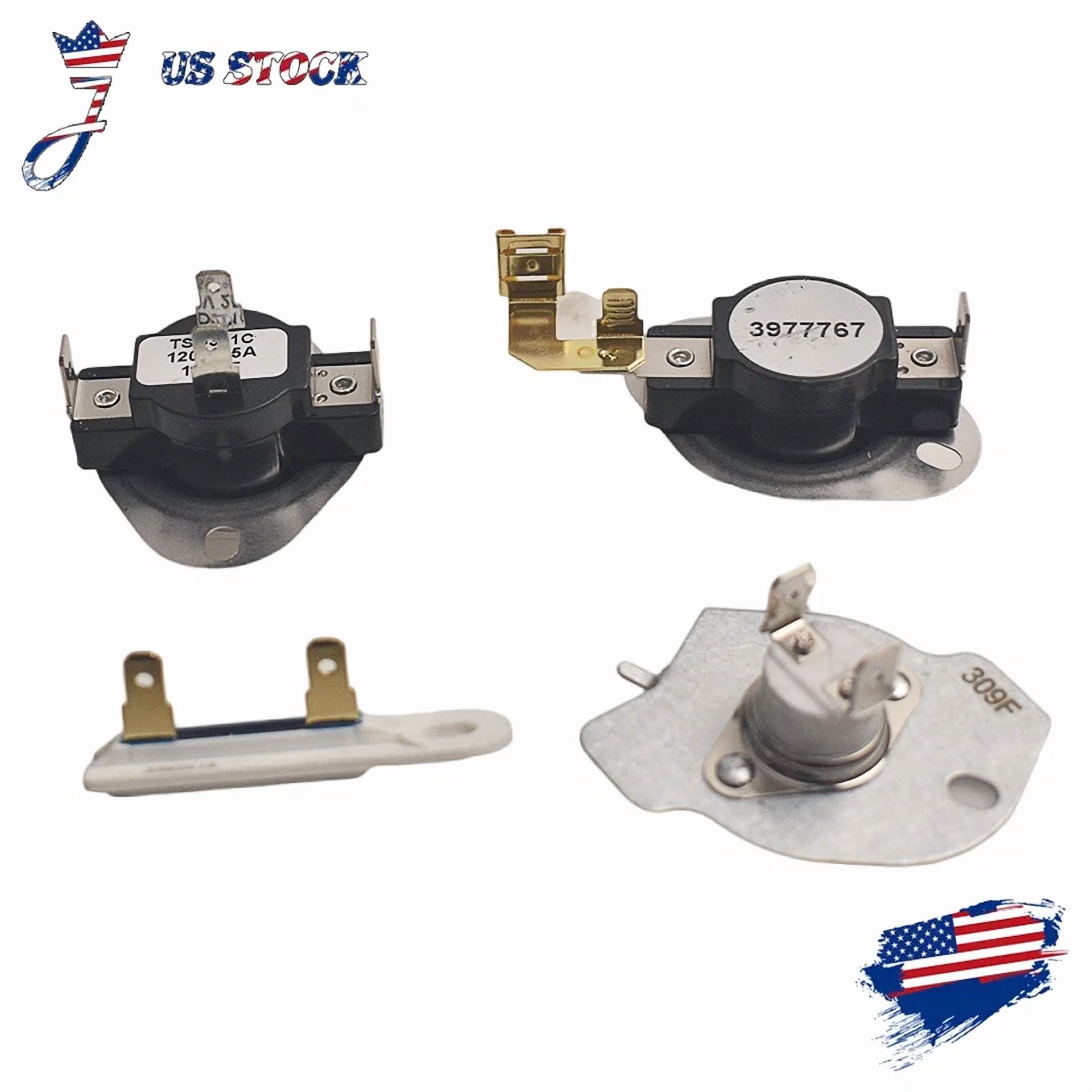 KNACK- 3977767 Dryer High Limit Thermostat Wp3977767, Ap6009043, Ps11742185