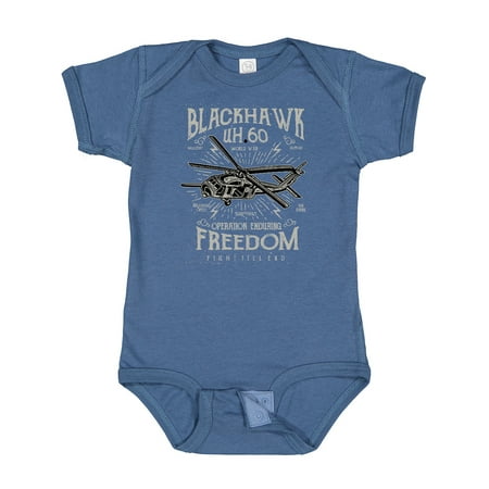

Inktastic Black Hawk Military Gift Baby Boy or Baby Girl Bodysuit