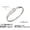 Z122-Silver, variant on Waterproof Bangle Bracelets for Women - 14K Gold Plated Quilted Bangle Stack - Stainless Steel Dainty Gold Bracelet Trendy Summer Fashion Jewelry