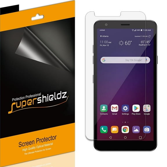 [6-Pack] Supershieldz for LG Escape Plus Screen Protector, Anti-Glare & Anti-Fingerprint (Matte) Shield