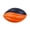 Orange, variant on BAELLERT Soft Rugby Ball Kids Foam Spiral Football Toy Easy Grip Decompression Toy Hand-Eye Coordination Training Small Footballs for School Sports Party Game