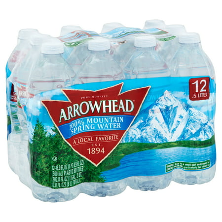 Arrowhead Mountain Spring Water, 16.9 Fl Oz, 12 Count
