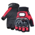 thumbnail image 1 of Guantes de seguridad anticaída para montar a caballo, de medio dedo, antideslizantes, resistentes al desgaste, para carreras de motociclismo y ciclismo, 1 of 5
