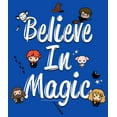 thumbnail image 2 of Boy's Harry Potter Believe In Magic Graphic Tee Royal Blue Small, 2 of 5