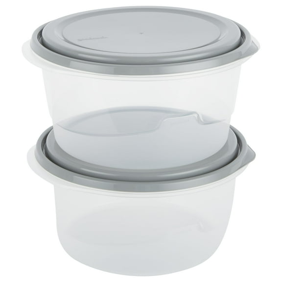 GoodCook 2 Pack Extra Large Bowl Containers, Made Without BPA