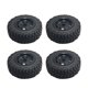 thumbnail image 3 of 4 piezas de neumáticos para ruedas de coche RC 1/12, accesorios de bricolaje, modificación de piezas de repuesto RC para vehículos de control remoto, 3 of 10