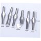 thumbnail image 5 of Portable Abs Art Craft Linoleum Block Cutters With 6 Type Blades And 1 Plastic Storage Handles Carving Art Supplies Tool(set Of 1-red), 5 of 5