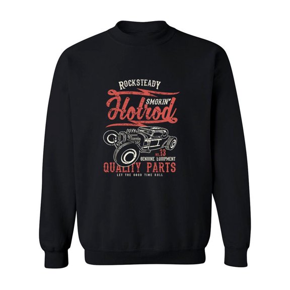 Hot Rod Car Rocksteady  Sweatshirt Men -Image by Shutterstock, Male x-Large