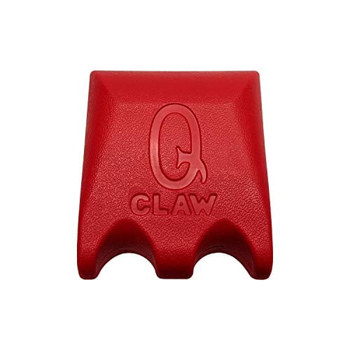 Q-Claw QCLAW Portable Pool/Billiards Cue Stick Holder/Rack 2 Place Burgundy 