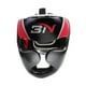 thumbnail image 4 of Casco de MMA y boxeo, protección para la cabeza de karate/artes marciales universal para rojo, 4 of 5