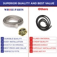 thumbnail image 6 of Whole Parts Range Oven Door Seal Gasket Part# WB2X3138 - Replacement & Compatible with Some GE, Hotpoint and Kenmore Ranges or Ovens, 6 of 6