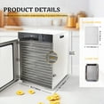 thumbnail image 2 of Hakka Food Dehydrator Machine, 16 Trays Commercial Food Dryer  with Touch Temp Control & 24H Timer Fruit Meat Vegetables Dehydrator, 2 of 7