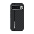 thumbnail image 3 of Carbon fiber pattern magnetic phone case for Google Pixel 9A 9 Pro XL MagSafe wireless charging anti-drop cover, 3 of 6