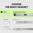 thumbnail image 3 of Avantree C171 - USB-C Wired Earbuds, Microphone & Volume Controls, Compatible with New iPhone 15 & 16, 3 of 6