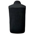 thumbnail image 2 of Chaleco George Talla CH Liso y Polar con Bolsillos Negro, 2 of 4