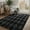 TZ3037-BLKGY, variant on KUETH 5'x7' Fluffy Shag Washable Area Rug for Living Room Modern Geometric