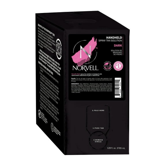 Norvell Dark Premium Spray Tan Solution - Gallon EverFresh Box