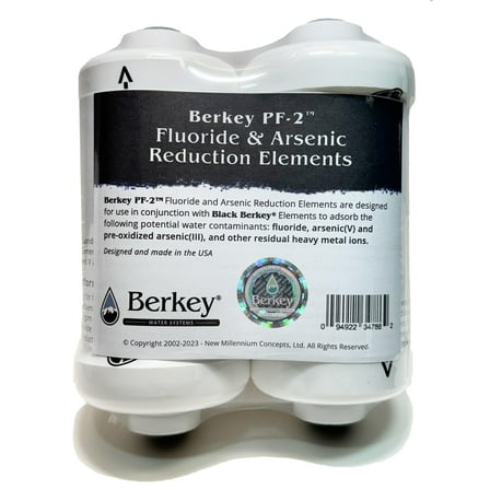 PF-2 Berkey Fluoride and Arsenic Water Filters