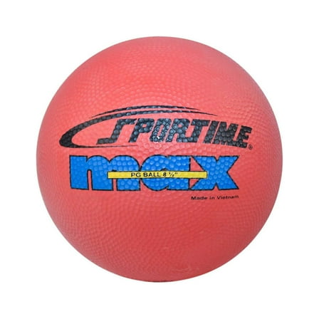 Sportime Max Playground Ball, 8-1/2 Inch, Red