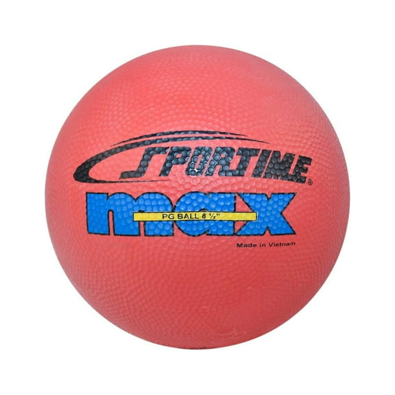Sportime Max Playground Ball, 8-1/2 Inch, Red