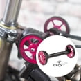 thumbnail image 3 of Barra de extensión de bicicleta plegable Barra telescópica para accesorios de ciclismo Negro Rosa Rojo kusrkot, 3 of 8