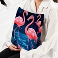 thumbnail image 6 of Flamingo Luxurious Velvet Decorative Throw Pillow Covers - Set of 2, Unique Patterns, 16x16, 18x18, 20x20 Inches for Home Decor & Gifts, 6 of 6