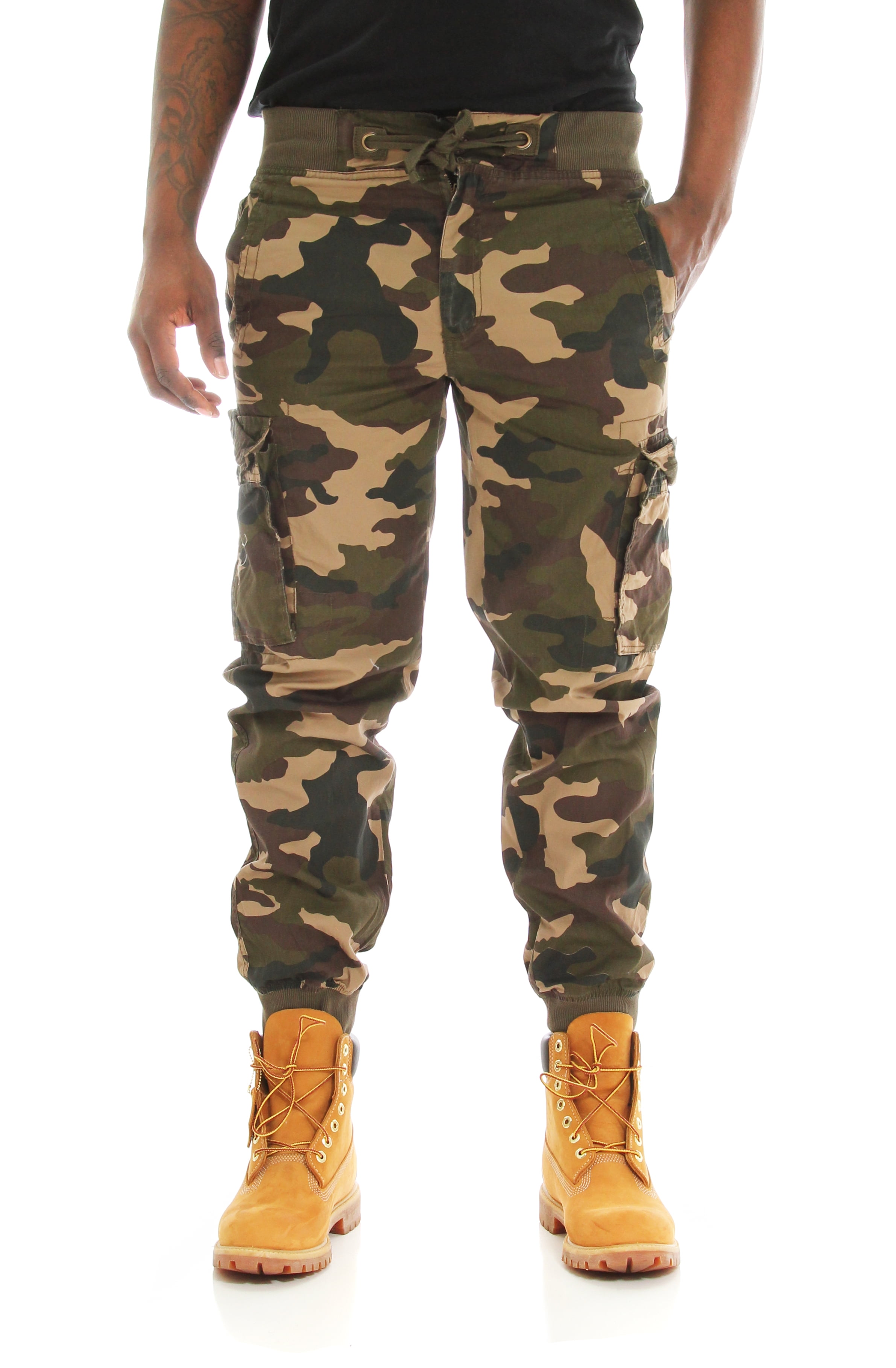 slim fit cargo jogger pants