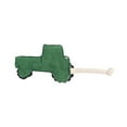 thumbnail image 2 of Country Living Faux Leather Green Tractor Dog Chew Toy, 2 of 6