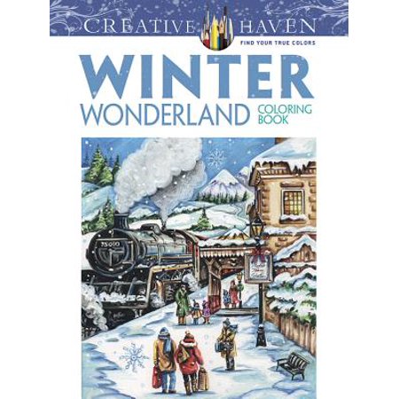 Creative Haven Winter Wonderland Coloring Book (Best Western Winter Haven)