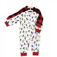 thumbnail image 2 of Hudson Baby Unisex Baby Plush Jumpsuits, Christmas Lights, 12-18 Months, 2 of 4