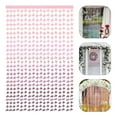 thumbnail image 1 of BRIGHTFUFU 1Pcs Rideau à Franges Rose pour Baby Showers Rideaux de Porte 78.7x39.4 Po, 1 of 6