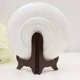 thumbnail image 2 of HLONK Desktop Stand Wooden Shelf Photo Display Holder Easel Plate Tea Cake Rack Board, 2 of 6