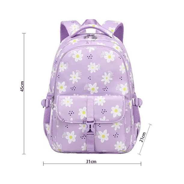 Disney Movie Wish Teenage Large Capacity Book Bag For Girls Waterproof Backpacks Kids School Bag Floral Backpack Walmart