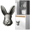 thumbnail image 4 of AMLESO 10X Rabbit Knob Single Hole Handle with Screw for Kitchen Cabinet Dresser Closet, 4 of 8
