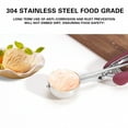 thumbnail image 3 of Fmxomd Ice Cream Scoop - One-Piece Nonstick Ice Cream Scooper - New Ice Cream Spoon - Durable, Easy to Use & Clean - Lightweight Cookie Spoon - Scoop Ice Cream (1-Pack), 3 of 8