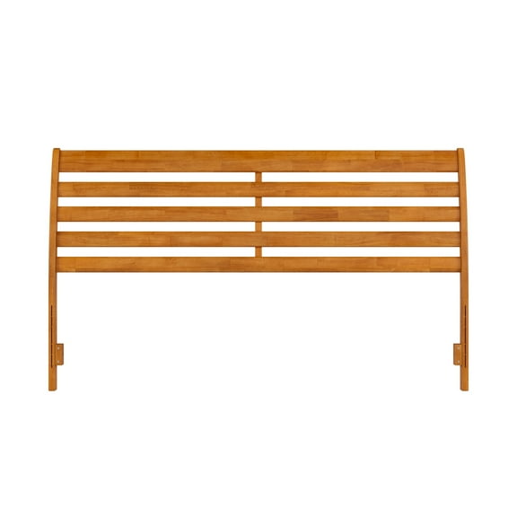 King Size Wood Headboard Southwestern Style Solid Wood Charger Bed Frame Decor